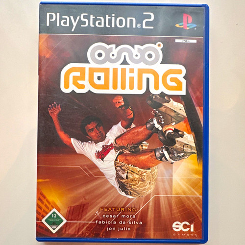 Ps2 spiel aggro - rolling, pal