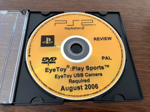 Eyetoy play sports - sports, review