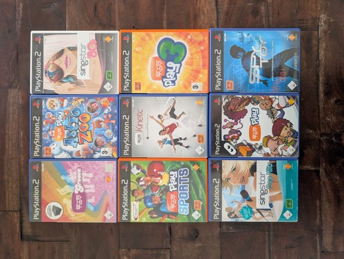 Ps2 konvolut spiele eyetoy - ps2, 9